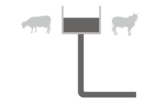 infographie du fonctionnement d'un biodigesteur