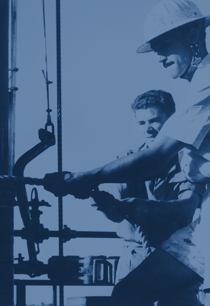 ルアンダでの掘削