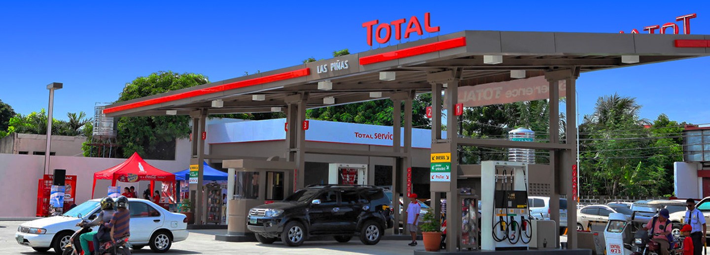 トタル ラスピニャスのサービスステーション