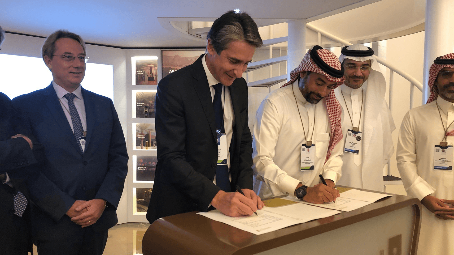 Signing ceremony