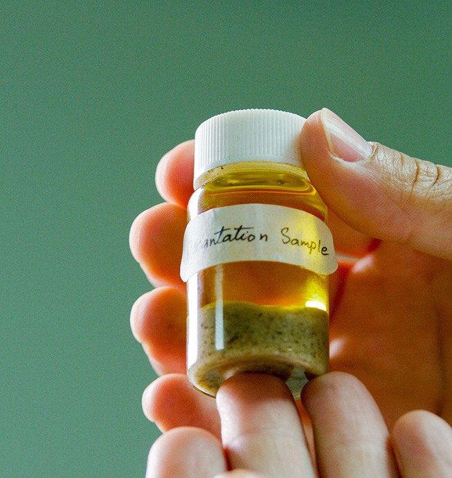 Oil sample