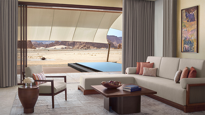 Living area view